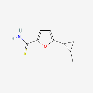 5-(2-Methylcyclopropyl)furan-2-carbothioamide