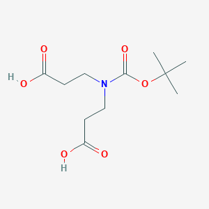 B136163 N-Boc-iminodipropionic acid CAS No. 143766-89-6