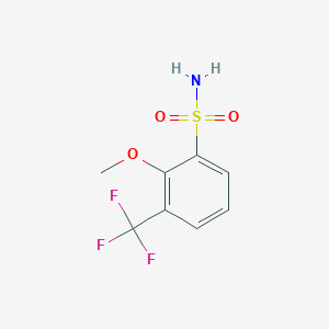 2-Methoxy-3-(trifluoromethyl)benzenesulfonamide