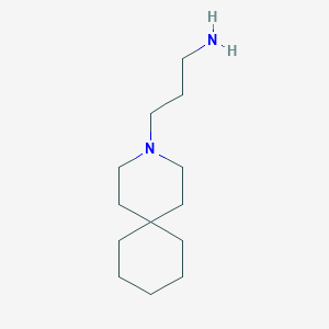 3-(3-Azaspiro[5.5]undecan-3-yl)propan-1-amine