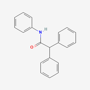 molecular formula C20H17NO B1361635 N,2,2-三苯基乙酰胺 CAS No. 4695-14-1