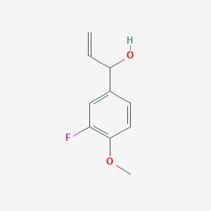 1-(3-Fluoro-4-methoxyphenyl)prop-2-en-1-ol