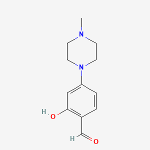 2-Hydroxy-4-(4-methyl-1-piperazinyl)benzaldehyde