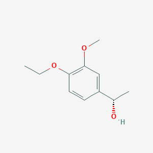 (S)-1-(4-Ethoxy-3-methoxyphenyl)ethan-1-ol