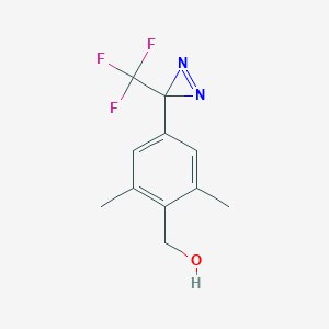 [2,6-Dimethyl-4-[3-(trifluoromethyl)diazirin-3-yl]phenyl]methanol