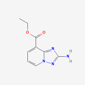 Ethyl 2-amino-[1,2,4]triazolo[1,5-a]pyridine-8-carboxylate