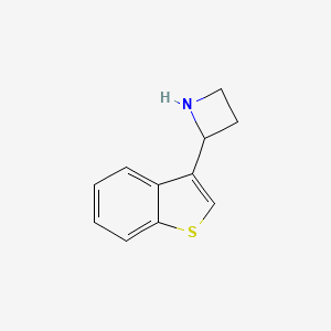 2-(Benzo[b]thiophen-3-yl)azetidine