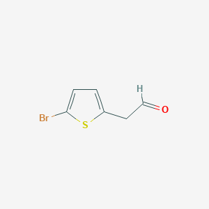 2-(5-Bromothiophen-2-yl)acetaldehyde