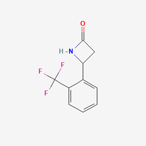 4-(2-(Trifluoromethyl)phenyl)azetidin-2-one