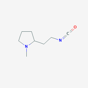 2-(2-Isocyanatoethyl)-1-methylpyrrolidine