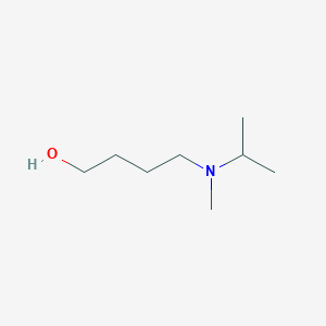 molecular formula C8H19NO B13616887 4-(Isopropyl(methyl)amino)butan-1-ol 