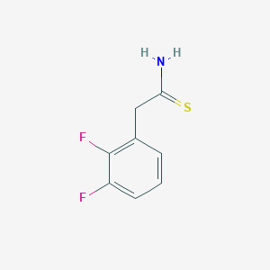 2-(2,3-Difluorophenyl)ethanethioamide