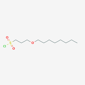 3-(Octyloxy)propane-1-sulfonyl chloride