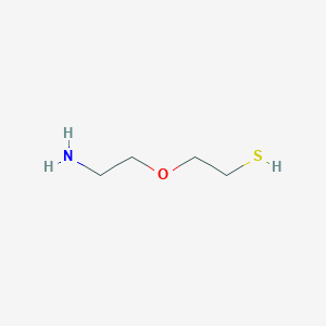 molecular formula C4H11NOS B13616979 2-(2-Aminoethoxy)ethane-1-thiol 