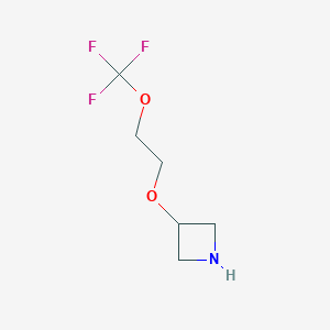 3-[2-(Trifluoromethoxy)ethoxy]azetidine