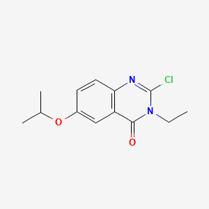 2-Chloro-3-ethyl-6-isopropoxyquinazolin-4(3H)-one