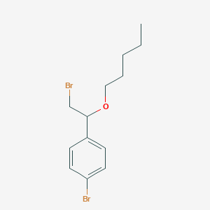 1-Bromo-4-(2-bromo-1-(pentyloxy)ethyl)benzene