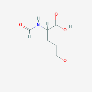 2-Formamido-5-methoxypentanoic acid