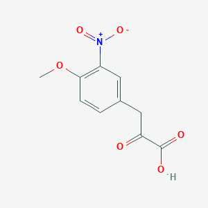 3-(4-Methoxy-3-nitrophenyl)-2-oxopropanoic acid