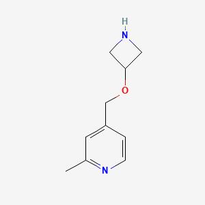 4-[(Azetidin-3-yloxy)methyl]-2-methylpyridine