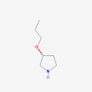 molecular formula C7H15NO B1361715 (R)-3-丙氧基吡咯烷 CAS No. 849924-75-0