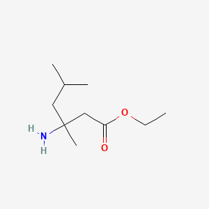 Ethyl 3-amino-3,5-dimethylhexanoate