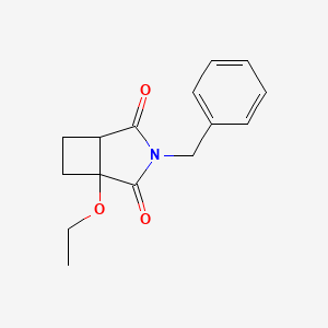 3-Benzyl-1-ethoxy-3-azabicyclo[3.2.0]heptane-2,4-dione