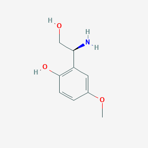 (S)-2-(1-Amino-2-hydroxyethyl)-4-methoxyphenol