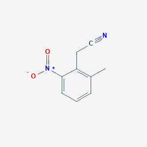 2-(2-Methyl-6-nitrophenyl)acetonitrile