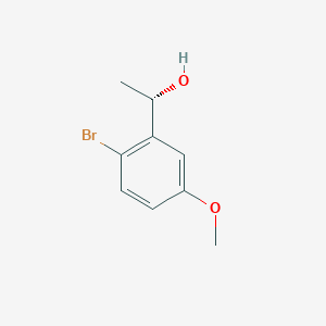 (S)-1-(2-Bromo-5-methoxyphenyl)ethan-1-ol