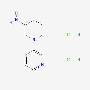 1-(Pyridin-3-yl)piperidin-3-amine dihydrochloride