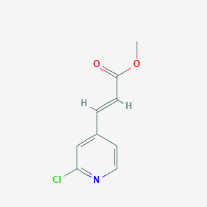 Methyl (2e)-3-(2-chloropyridin-4-yl)prop-2-enoate