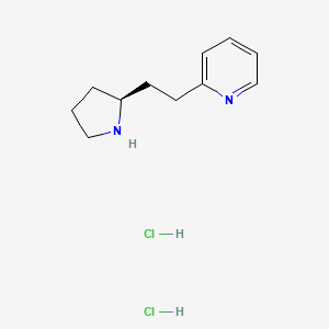 (S)-2-(2-(Pyrrolidin-2-yl)ethyl)pyridine dihydrochloride