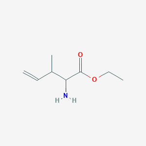 Ethyl 2-amino-3-methylpent-4-enoate