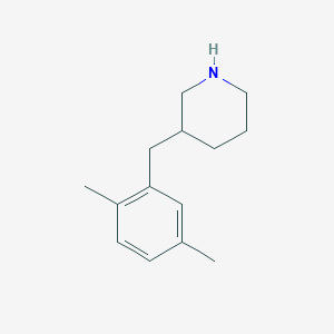 3-(2,5-Dimethylbenzyl)piperidine