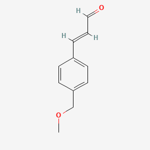 3-(4-(Methoxymethyl)phenyl)acrylaldehyde