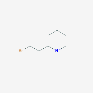 2-(2-Bromoethyl)-1-methylpiperidine