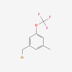 molecular formula C9H8BrF3O B1361772 3-甲基-5-(三氟甲氧基)苄溴 CAS No. 916420-55-8