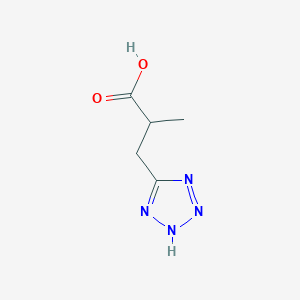 2-Methyl-3-(1h-1,2,3,4-tetrazol-5-yl)propanoic acid