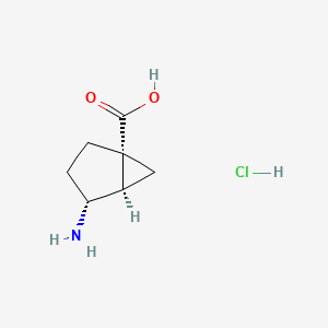 rac-(1R,4R,5R)-4-aminobicyclo[3.1.0]hexane-1-carboxylic acid hydrochloride