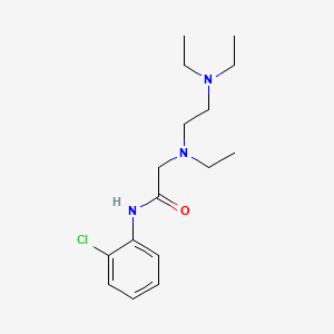 molecular formula C16H26ClN3O B1361777 克洛达卡因 CAS No. 5626-25-5