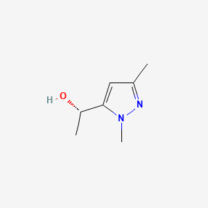 (S)-1-(1,3-Dimethyl-1H-pyrazol-5-yl)ethan-1-ol