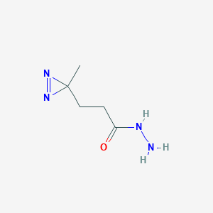 3-(3-methyl-3H-diazirin-3-yl)propanehydrazide