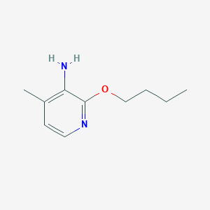 2-Butoxy-4-methylpyridin-3-amine