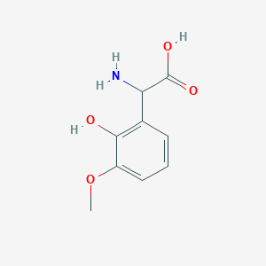 Amino-(2-hydroxy-3-methoxy-phenyl)-acetic acid