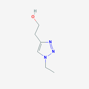 2-(1-Ethyl-1h-1,2,3-triazol-4-yl)ethan-1-ol