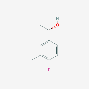 (S)-1-(4-Fluoro-3-methylphenyl)ethan-1-ol