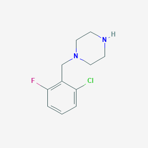 1-(2-Chloro-6-fluorobenzyl)piperazine