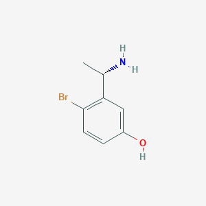 (S)-3-(1-Aminoethyl)-4-bromophenol