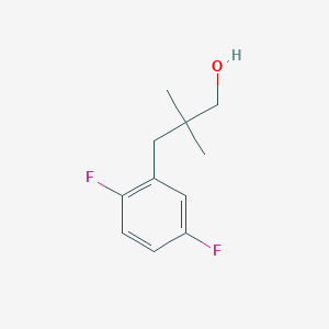 3-(2,5-Difluorophenyl)-2,2-dimethylpropan-1-ol